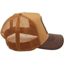 czapki-curva-brazowy-snapback-the-farm-de-goorin-bros