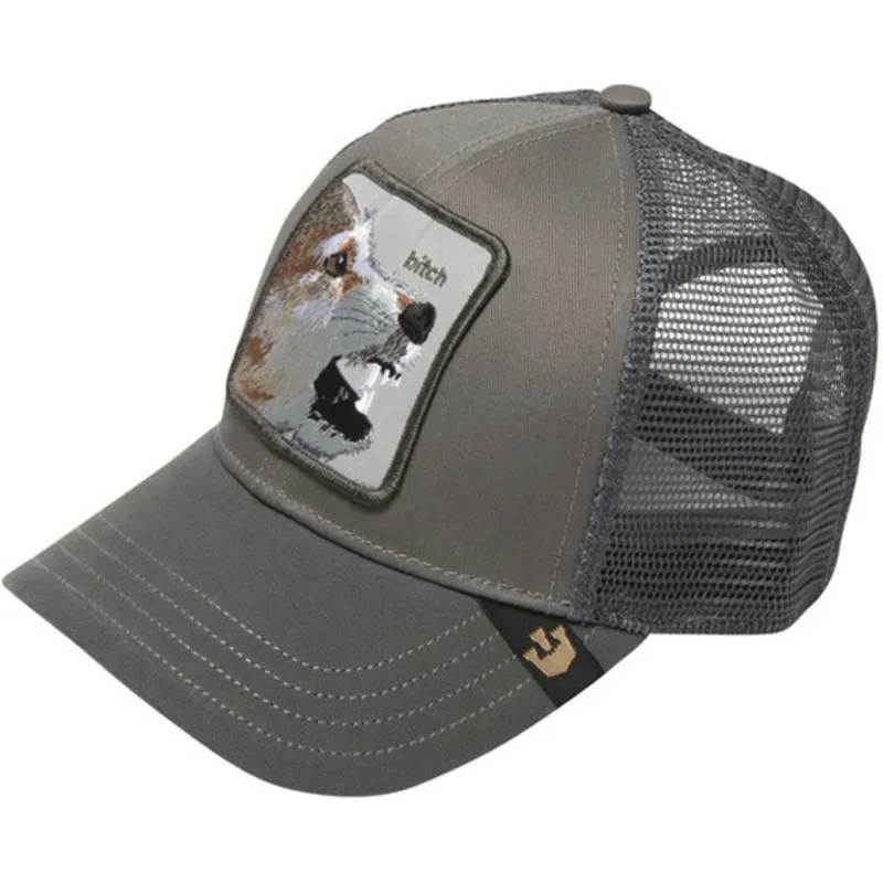 czapki-curva-szary-snapback-the-farm-de-goorin-bros