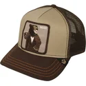 czapki-curva-brazowy-snapback-the-farm-de-goorin-bros