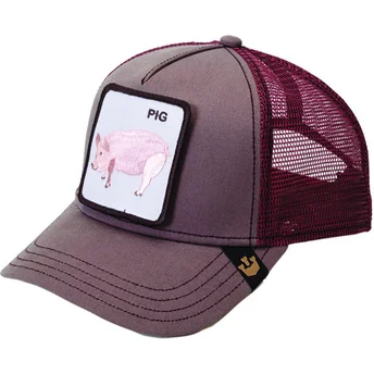 czapki-curva-czerwony-snapback-the-farm-de-goorin-bros