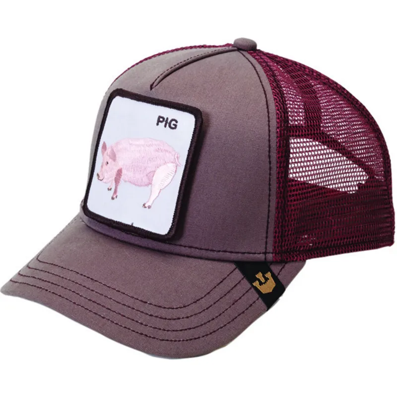 czapki-curva-czerwony-snapback-the-farm-de-goorin-bros czapki-curva-czerwony-snapback-the-farm-de-goorin-bros