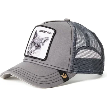 czapka-truckerka-szara-z-lisem-silver-fox-od-goorin-bros