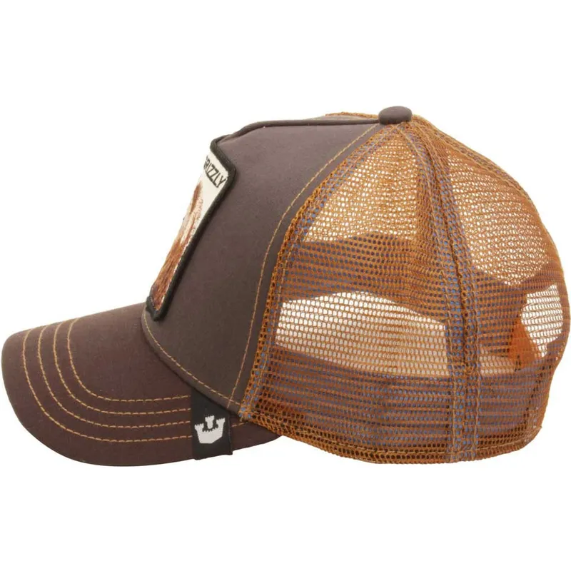 czapki-curva-brazowy-snapback-the-farm-de-goorin-bros