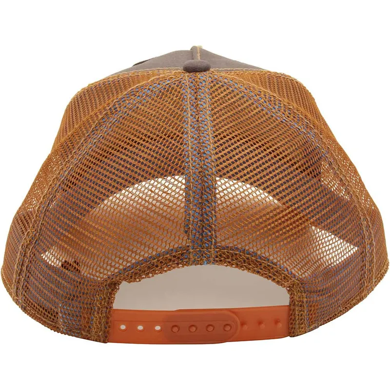 czapki-curva-brazowy-snapback-the-farm-de-goorin-bros