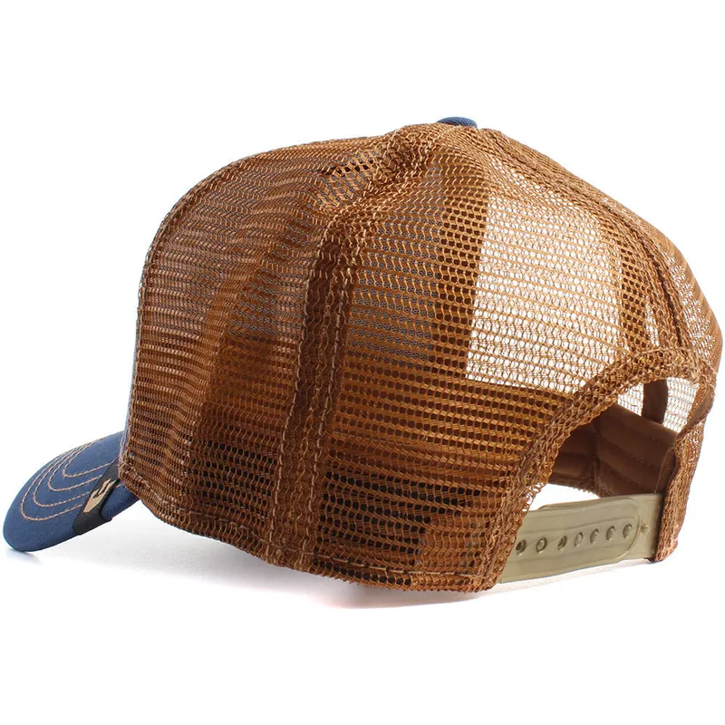 czapki-curva-granatowy-snapback-the-farm-de-goorin-bros
