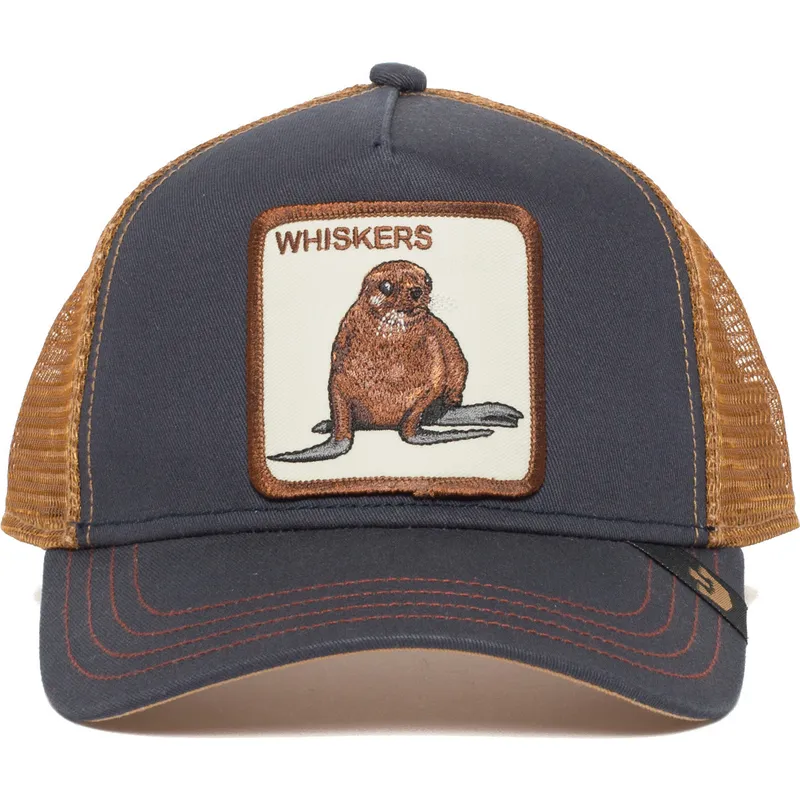 czapki-curva-granatowy-snapback-the-farm-de-goorin-bros