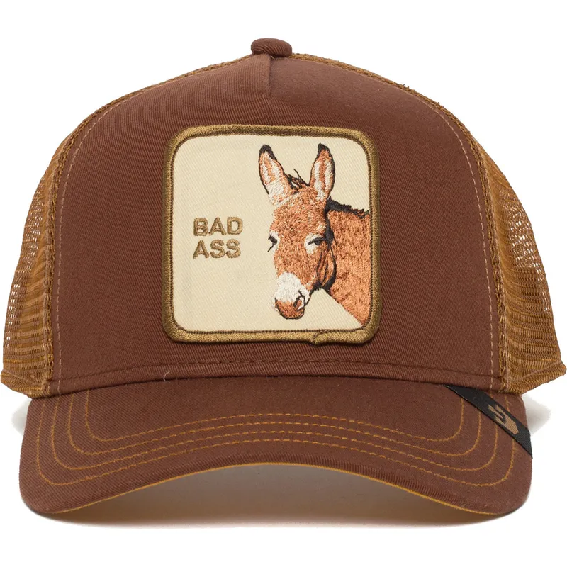 czapki-curva-brazowy-snapback-the-farm-de-goorin-bros
