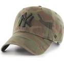 czapki-curva-kamuflaz-tasma-regulowana-negro-new-york-yankees-mlb-47-brand
