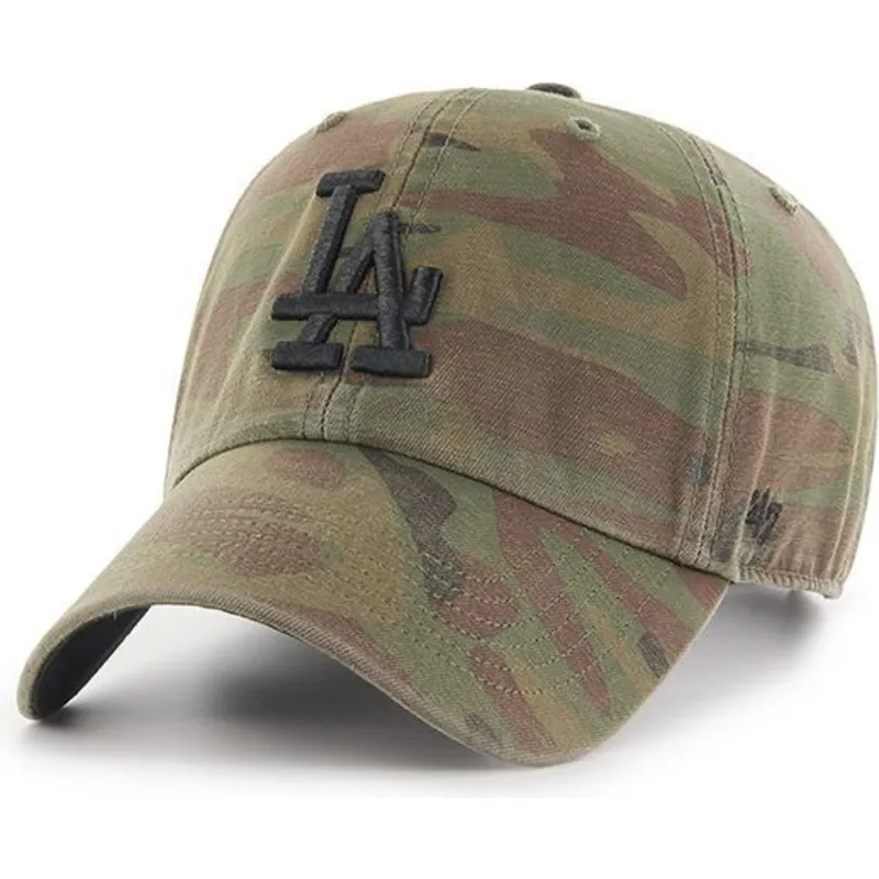 czapki-curva-kamuflaz-tasma-regulowana-negro-los-angeles-dodgers-mlb-47-brand