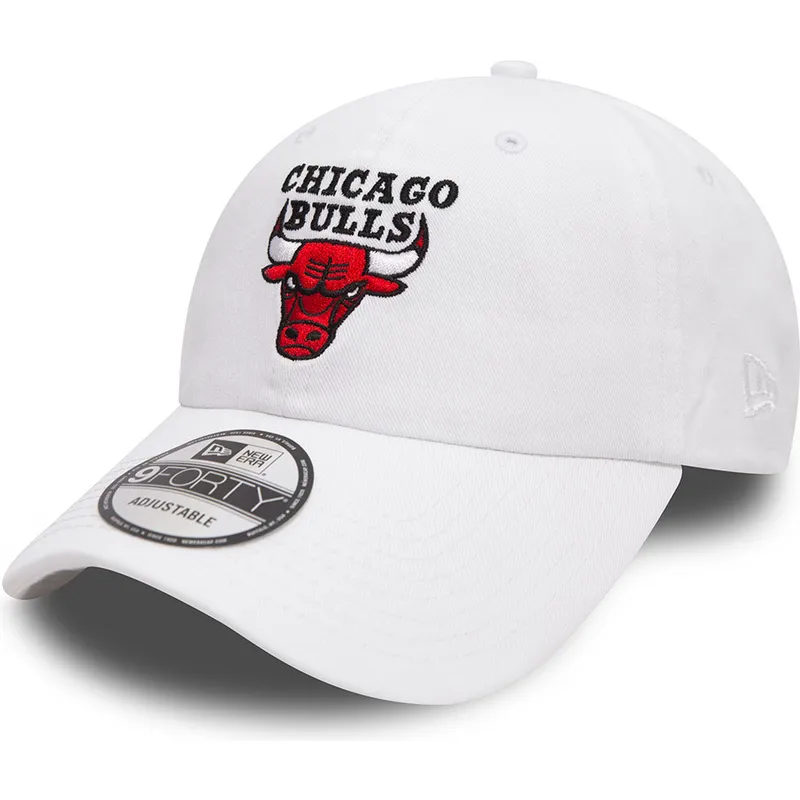 czapki-curva-bialy-tasma-regulowana-9forty-washed-chicago-bulls-nba-new-era