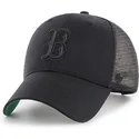 czapki-curva-czarny-snapback-boston-red-sox-mlb-47-brand