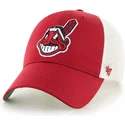 czapki-curva-czerwony-snapback-cleveland-indians-mlb-47-brand