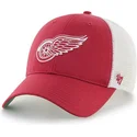 czapki-curva-czerwony-snapback-detroit-red-wings-nhl-47-brand