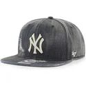 czapki-plana-czarny-snapback-vaquero-new-york-yankees-mlb-47-brand