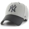 czapki-curva-szary-tasma-regulowana-new-york-yankees-mlb-47-brand
