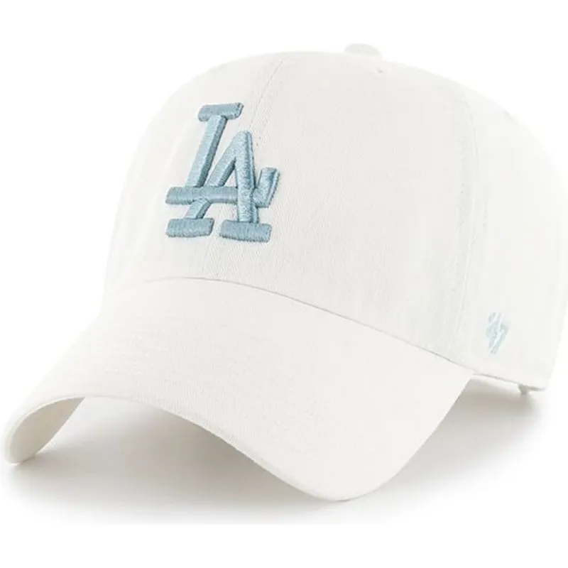 czapki-curva-bialy-tasma-regulowana-los-angeles-dodgers-mlb-47-brand