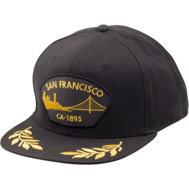 czarna-plaska-czapka-snapback-san-francisco-tug-boat-od-goorin-bros