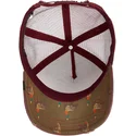 czapki-curva-czerwony-snapback-the-farm-de-goorin-bros