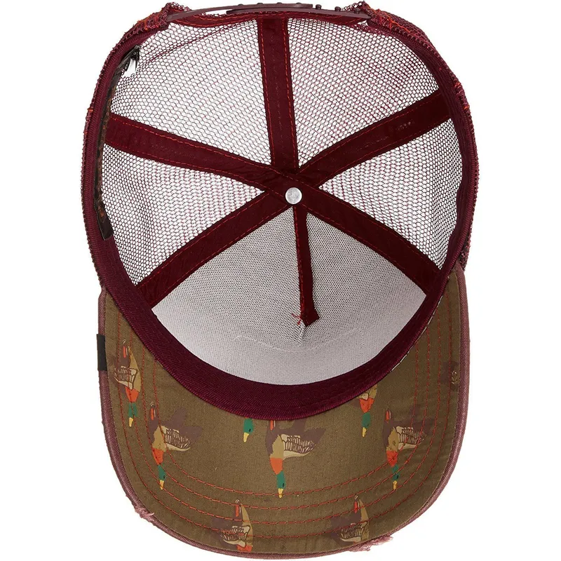 czapki-curva-czerwony-snapback-the-farm-de-goorin-bros