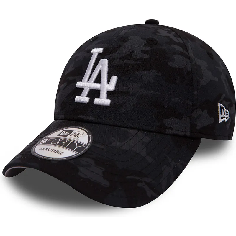 czapki-curva-kamuflaz-tasma-regulowana-negro-team-9forty-los-angeles-dodgers-mlb-new-era czapki-curva-kamuflaz-tasma-regulowana-negro-team-9forty-los-angeles-dodgers-mlb-new-era