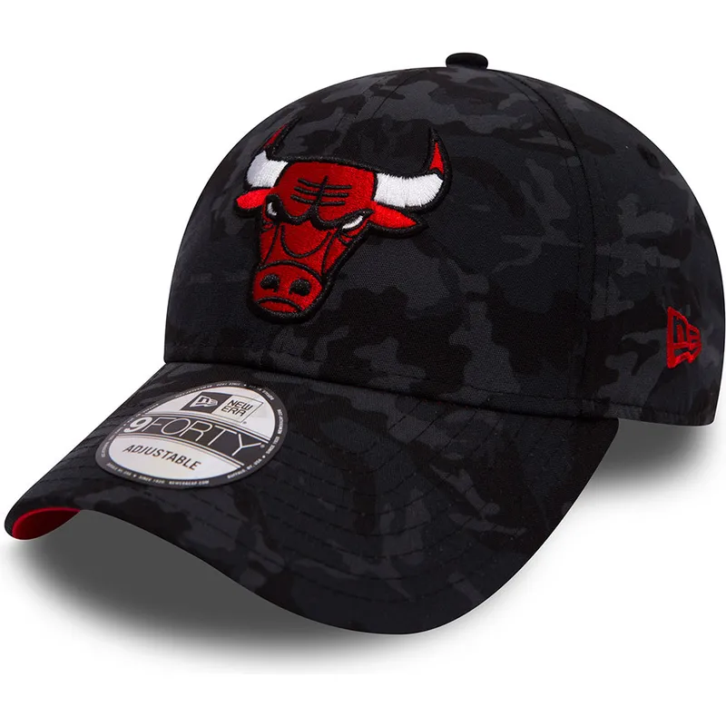 czapki-curva-kamuflaz-tasma-regulowana-negro-team-9forty-chicago-bulls-nba-new-era