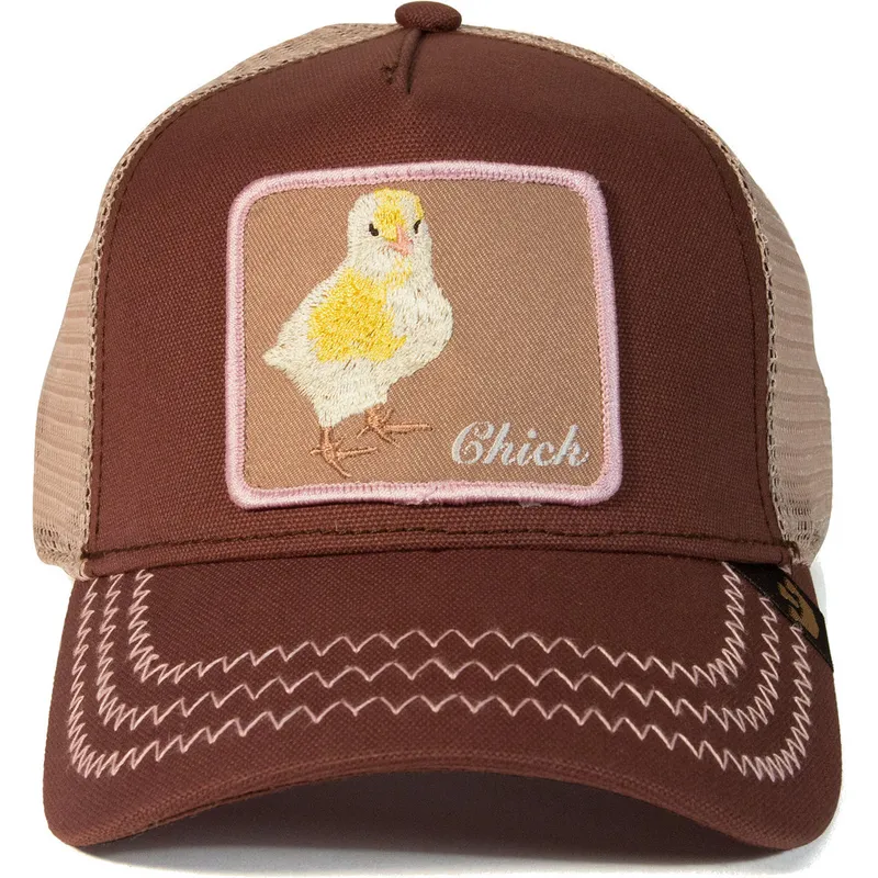czapki-curva-brazowy-snapback-the-farm-de-goorin-bros czapki-curva-brazowy-snapback-the-farm-de-goorin-bros