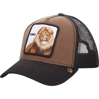 czapki-curva-brazowy-snapback-the-farm-de-goorin-bros