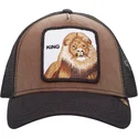 czapki-curva-brazowy-snapback-the-farm-de-goorin-bros