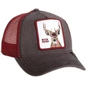 czapki-curva-brazowy-snapback-the-farm-de-goorin-bros