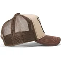 czapki-curva-brazowy-snapback-the-farm-de-goorin-bros