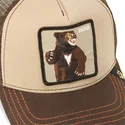 czapki-curva-brazowy-snapback-the-farm-de-goorin-bros