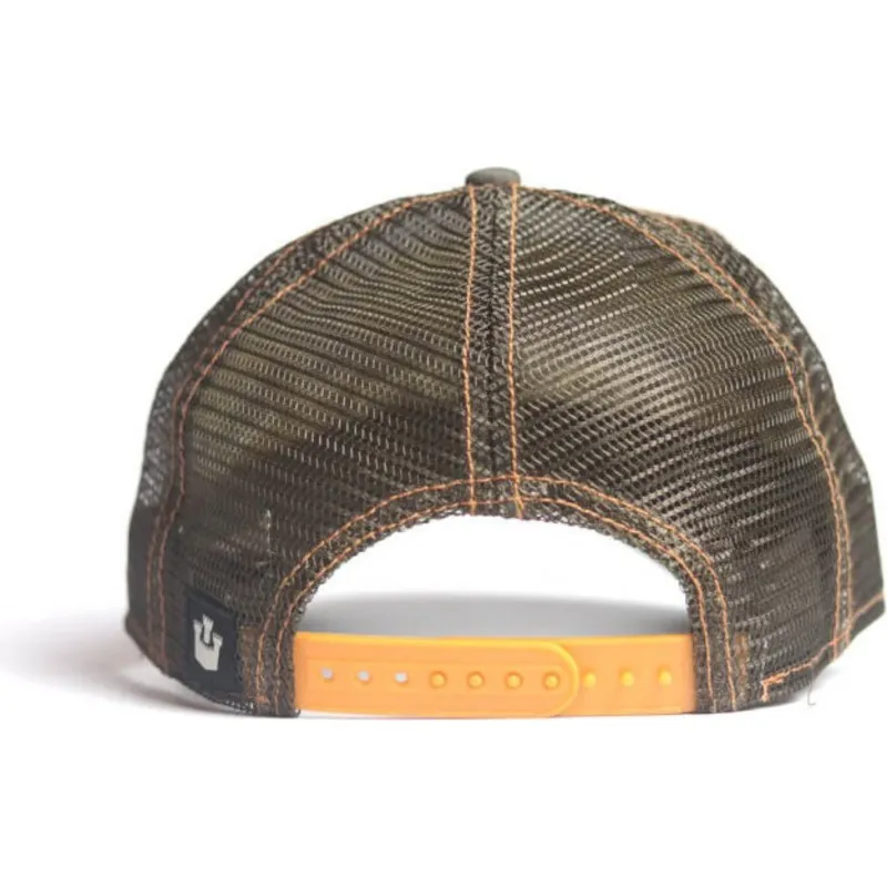czapki-curva-brazowy-snapback-the-farm-de-goorin-bros