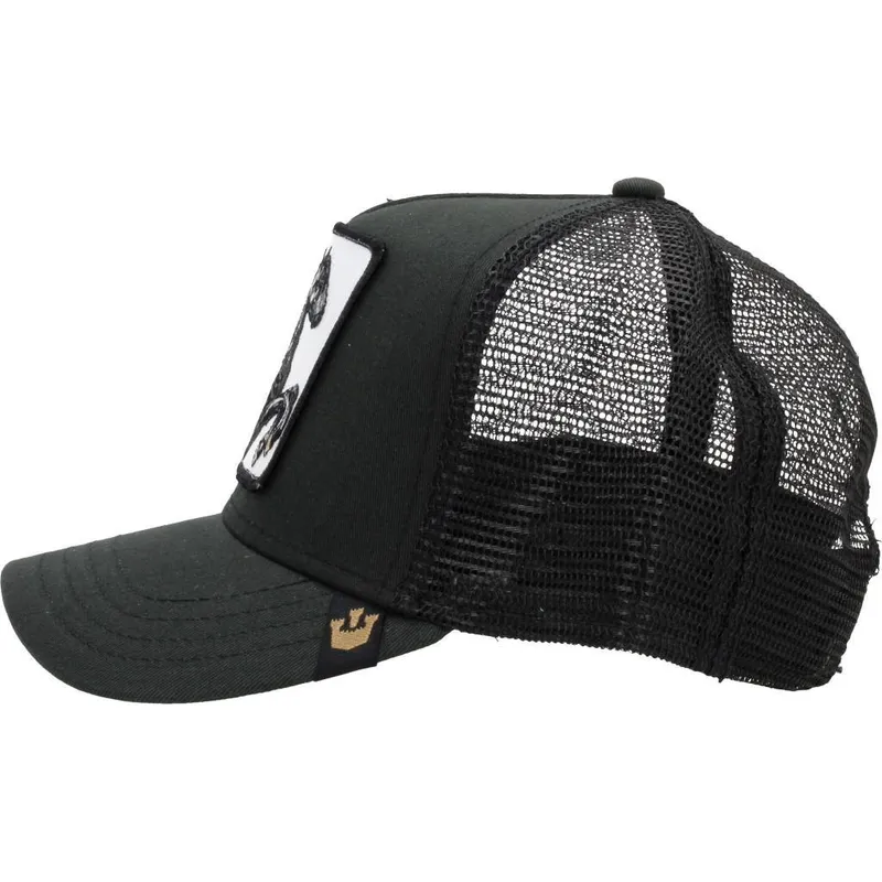 czapka-trucker-czarna-kon-spirit-stallion-od-goorin-bros
