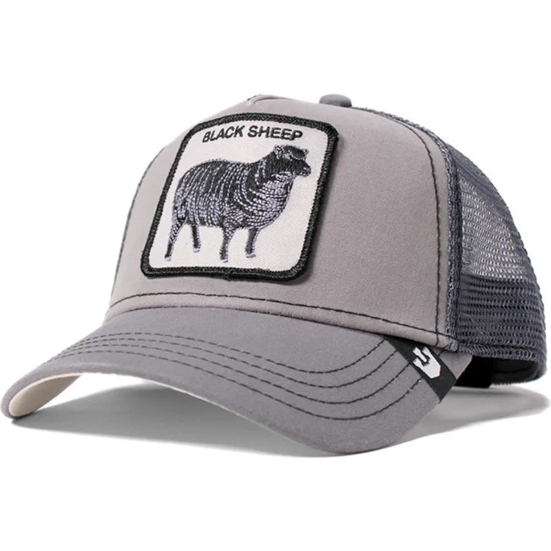 czapki-curva-szary-snapback-the-farm-de-goorin-bros