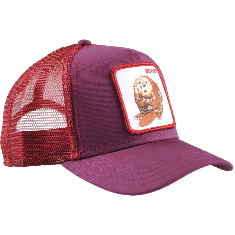 czapki-curva-czerwony-snapback-the-farm-de-goorin-bros