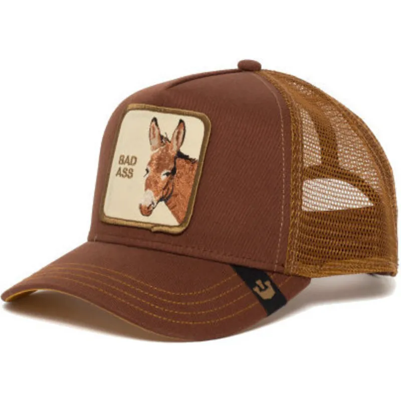 czapki-curva-brazowy-snapback-the-farm-de-goorin-bros