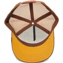 czapki-curva-brazowy-snapback-the-farm-de-goorin-bros