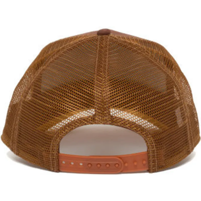 czapki-curva-brazowy-snapback-the-farm-de-goorin-bros