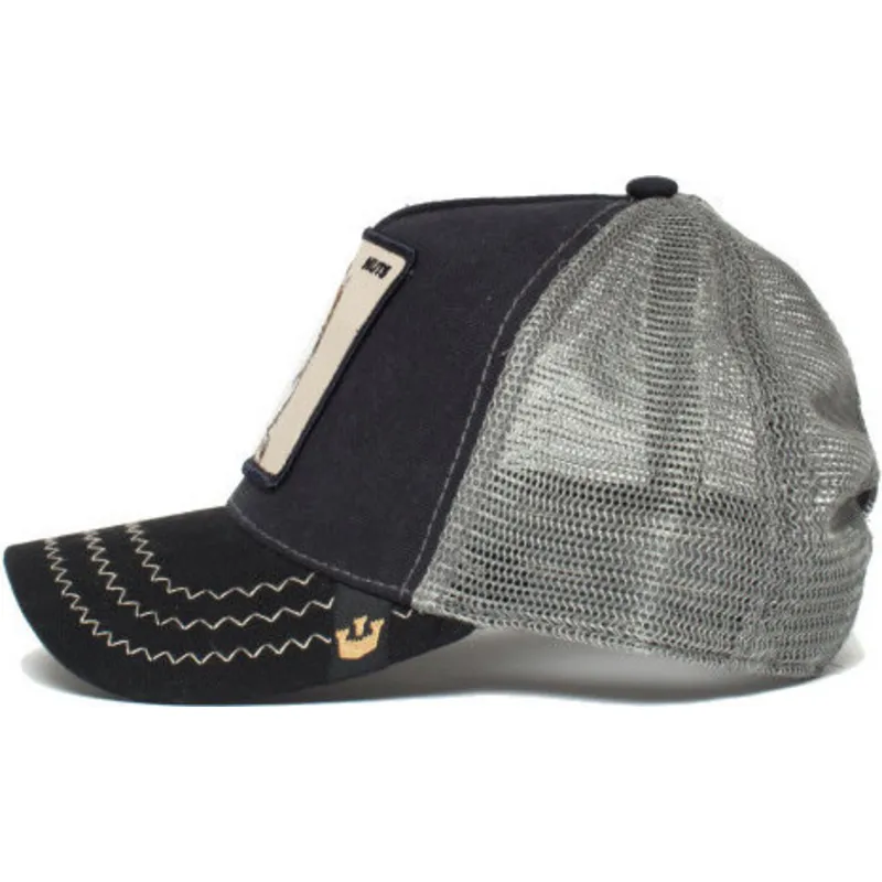 czapki-curva-granatowy-snapback-the-farm-de-goorin-bros