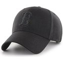wyginieta-czapka-czarna-snapback-z-czarnym-logo-boston-red-sox-mlb-mvp-47-brand