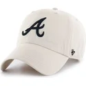 czapki-curva-krem-tasma-regulowana-atlanta-braves-mlb-47-brand