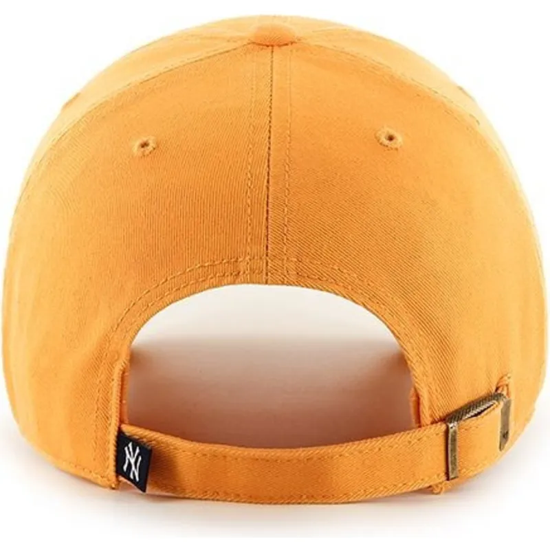 czapki-curva-zolty-tasma-regulowana-new-york-yankees-mlb-47-brand
