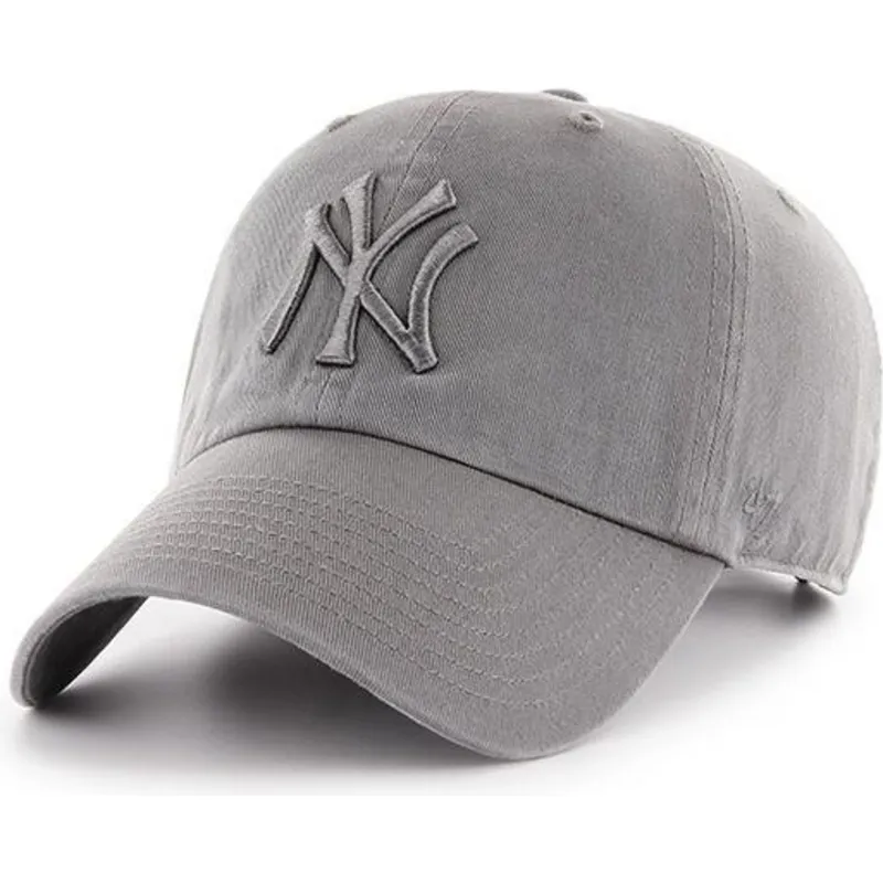 czapki-curva-szary-tasma-regulowana-new-york-yankees-mlb-47-brand czapki-curva-szary-tasma-regulowana-new-york-yankees-mlb-47-brand
