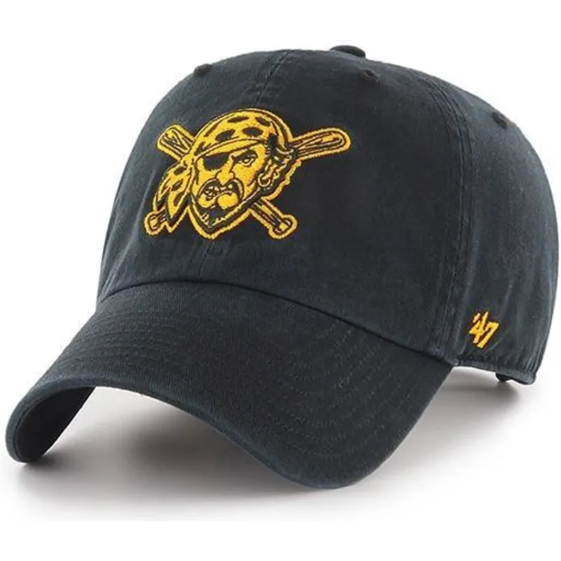 czapki-curva-czarny-tasma-regulowana-pittsburgh-pirates-mlb-47-brand czapki-curva-czarny-tasma-regulowana-pittsburgh-pirates-mlb-47-brand
