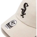 czapki-curva-krem-tasma-regulowana-chicago-white-sox-mlb-47-brand