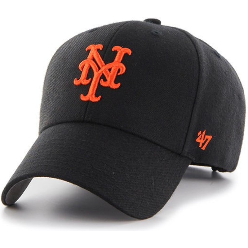 wyginieta-czapka-czarna-z-logo-pomaranczowa-new-york-mets-mlb-mvp-47-brand