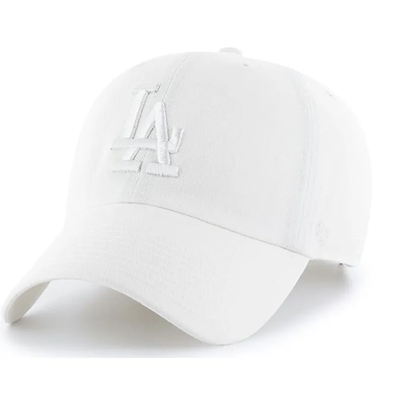 czapki-curva-bialy-tasma-regulowana-los-angeles-dodgers-mlb-47-brand