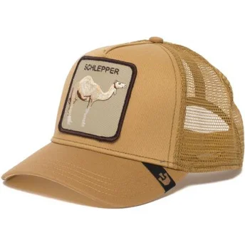 czapki-curva-brazowy-snapback-the-farm-de-goorin-bros