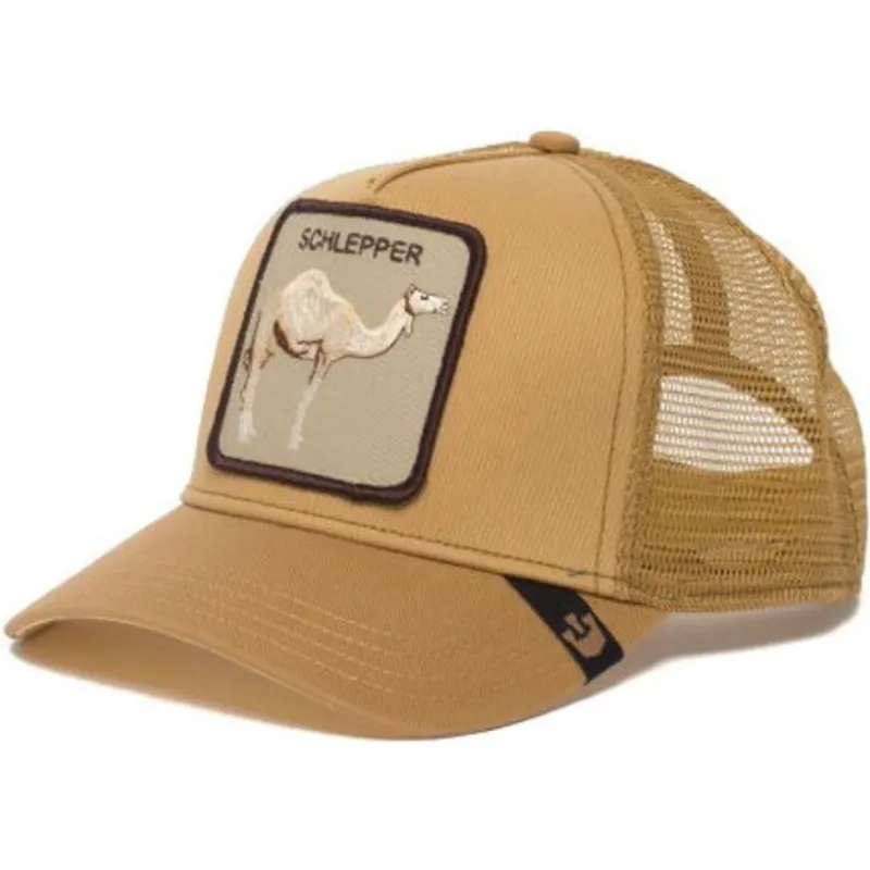 czapki-curva-brazowy-snapback-the-farm-de-goorin-bros
