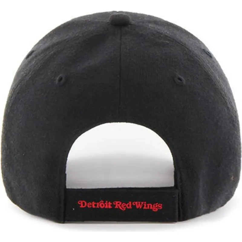 czarna-czapka-z-daszkiem-z-czerwonym-logo-detroit-red-wings-nhl-mvp-od-47-brand